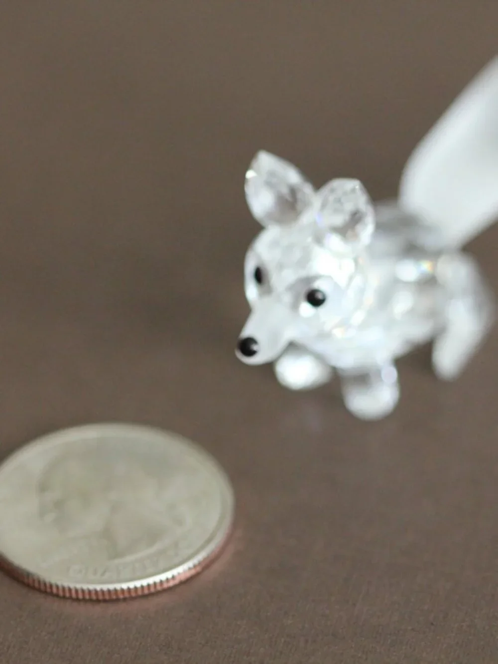 Vintage Swarovski Crystal Fox